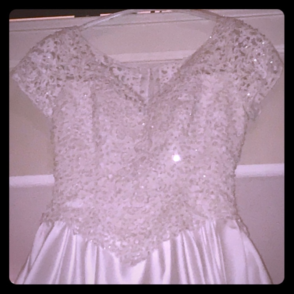 White Wedding gown 12